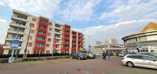 Auch der neue Drogeriemarkt an der Permoserstraße wird nur eingeschossig. Foto: Tim Elschner