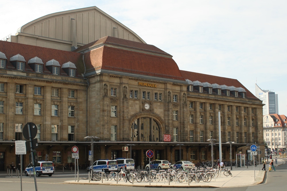 Radabstellanlage am Hauptbahnhof Leipzig. Foto: Ralf Julke