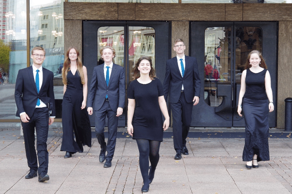 voicemade vorm Gewandhaus. Foto: Henriette Jopp