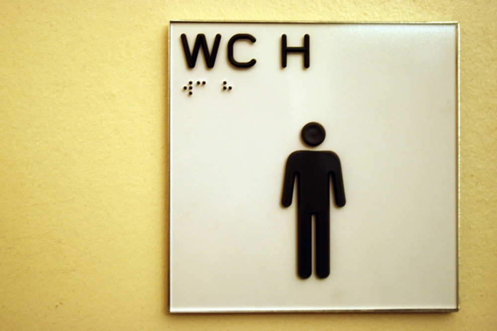 Alles okay im WC? Foto: Ralf Julke