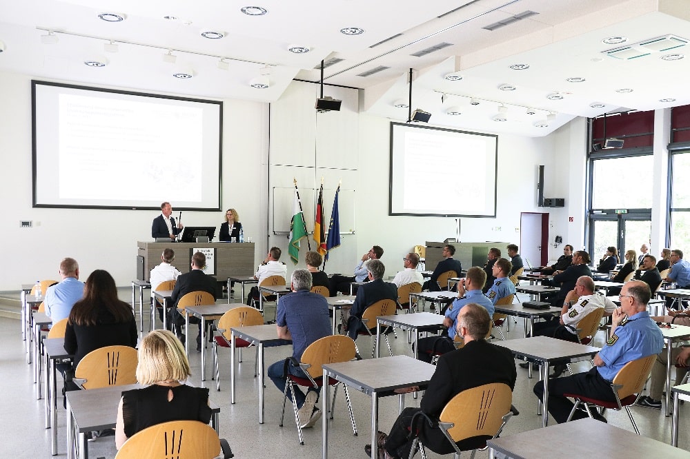 Vortrag zur Digitalisierung an der PolFH © Hochschule der Sächsischen Polizei