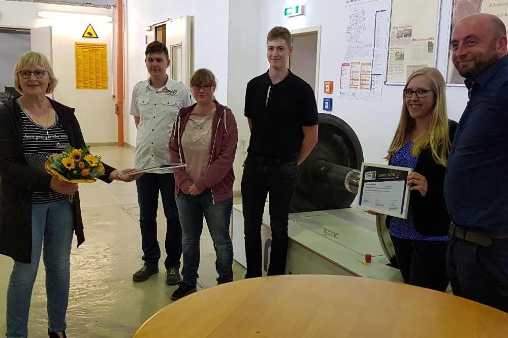 Delitzscher Unternehmen geehrt. Quelle: Landratsamt Nordsachsen