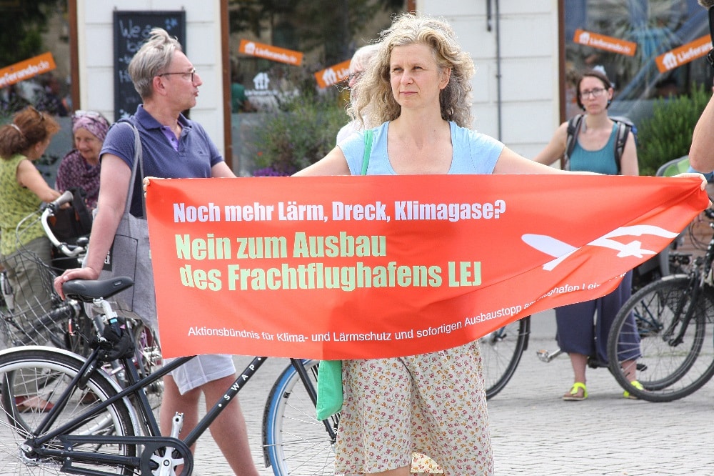 Nein zum Flughafenausbau. Foto: L-IZ.de