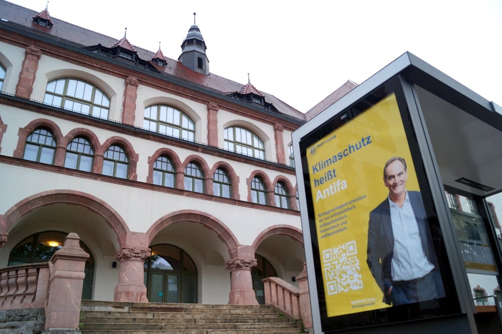 Klimaschutz und Kapitalismus. Was heißt „Antifa“ im Klimaschutz? Eines der Plakate vom 8. Juli 2020.Foto: Privat
