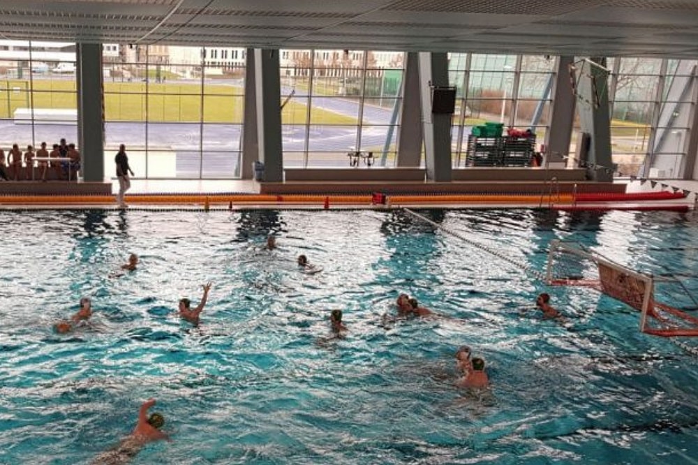 Wasserballer der HSG TH Leipzig. Foto: Marko Hofmann