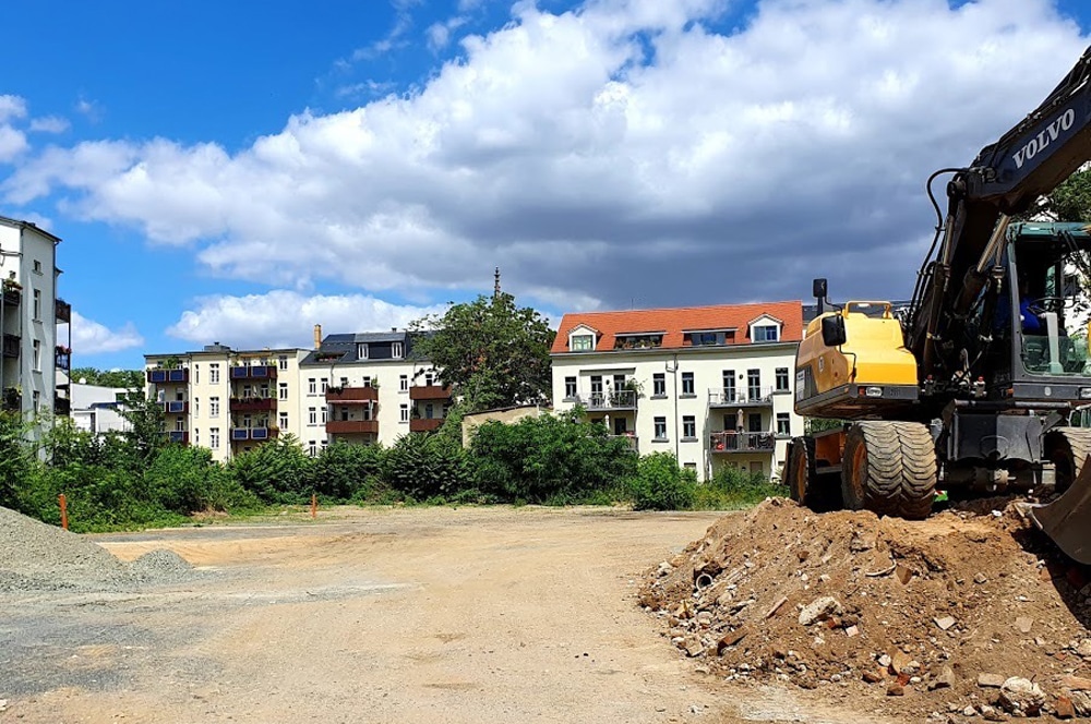 Platz für neue Wohnbebauung an der Shakespearestraße. Foto: Tim Elschner