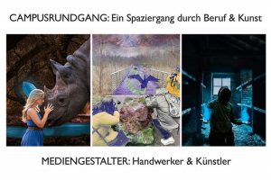 Das BFW Leipzig lädt anlässlich der 11. Nacht der Kunst zu einem Campusrundgang ein. © Verschiedene Künstler, BFW Leipzig