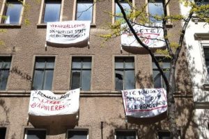 Die „Besetzung“ im Mai. Foto: L-IZ.de