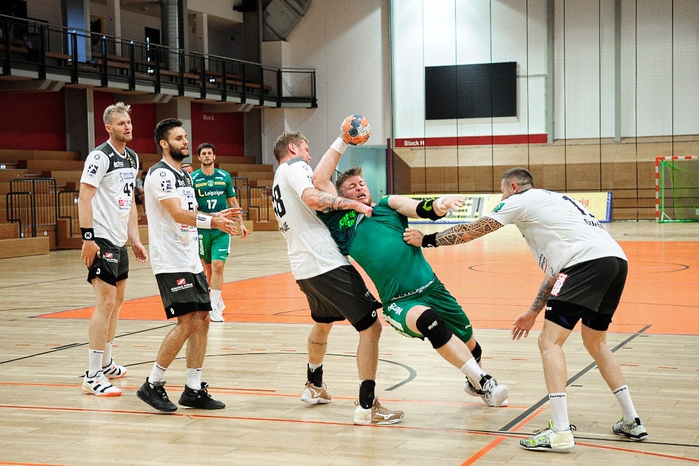 Kreisläufer Maciej Gebala. Foto: Daniel Stefan