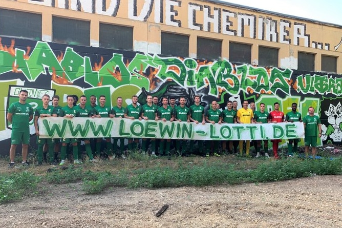 Chemie Leipzig und andere Fußballclubs rufen dazu auf, für die krebskranke Charlotte zu spenden. Foto: Chemie Leipzig