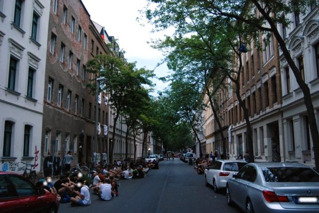 Die Ludwigstraße am 21. August 2020. Foto: L-IZ.de