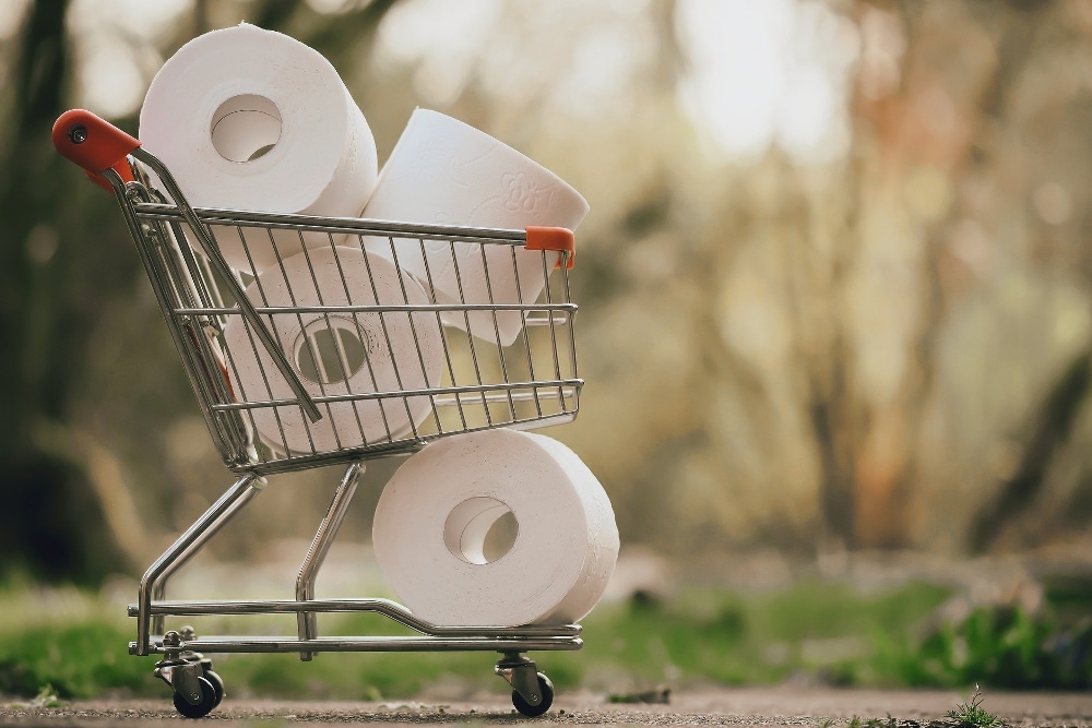 Der bei einer antifaschistischen Auktion zu ersteigernde Einkaufswagen könnte bald sehr nützlich werden. Symbolfoto: Alexas_Fotos, Pixabay