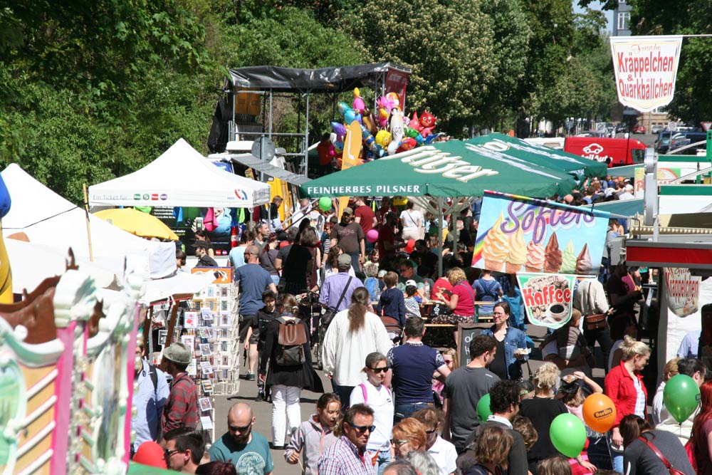 Fockebergmarkt im vergangen Jahr. Foto: Tine Zeiler