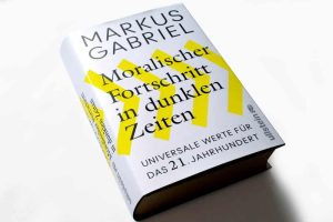 Markus Gabriel: Moralischer Fortschritt in dunklen Zeiten. Foto: Ralf Julke