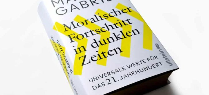 Markus Gabriel: Moralischer Fortschritt in dunklen Zeiten. Foto: Ralf Julke