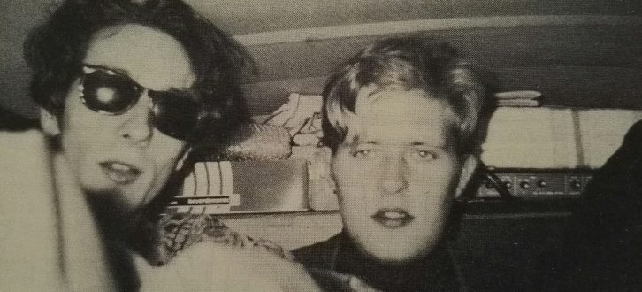Ralf Donis (rechts) während einer US-Tour 1993 mit seiner Band „Love Is Colder Than Death“. © privat