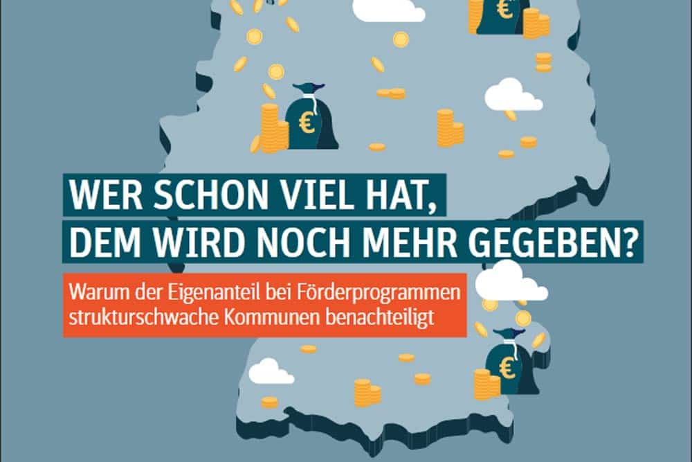 Das Positionspapier "Wer schon viel hat, dem wird noch mehr gegeben?" Grafik: Berlin Institut