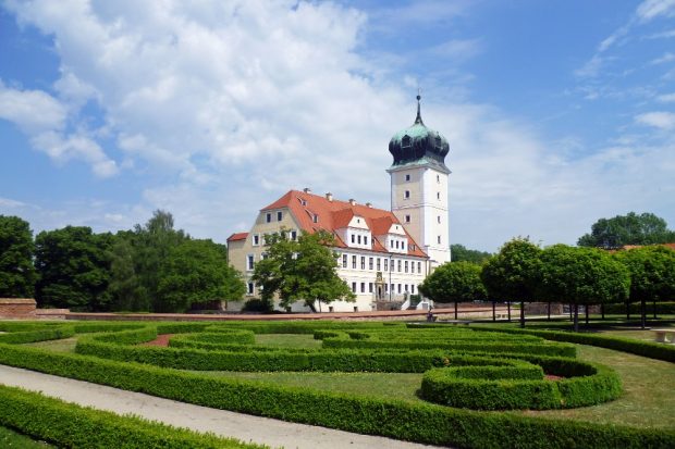 Barockschloss Delitzsch. Foto: Kathleen Schaaf