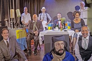 Hinten: Frank Berger, Alexander Terhorst. Stefan Ebeling, Claudius Bruns. Mitte: Thorsten Giese, Karin Werner. Vorne: Tobias Wollschl&auml;ger, August Geyler, Armin Zarbock. Foto: Robert Amarell