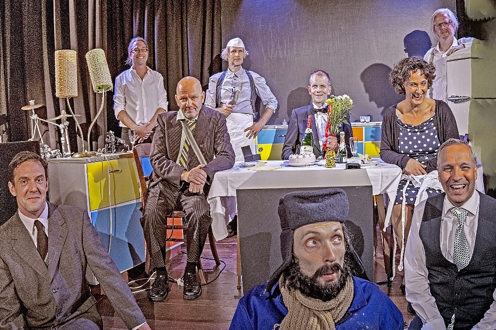 Hinten: Frank Berger, Alexander Terhorst. Stefan Ebeling, Claudius Bruns. Mitte: Thorsten Giese, Karin Werner. Vorne: Tobias Wollschläger, August Geyler, Armin Zarbock. Foto: Robert Amarell