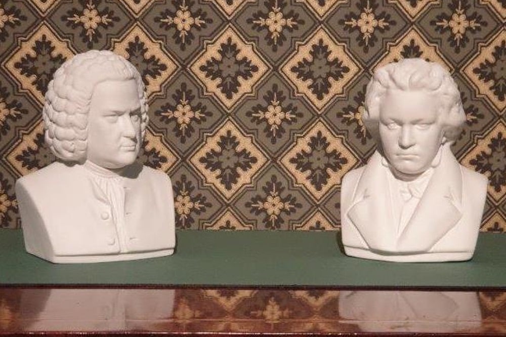Bach u. Beethoven. Foto: Brigitte Braun
