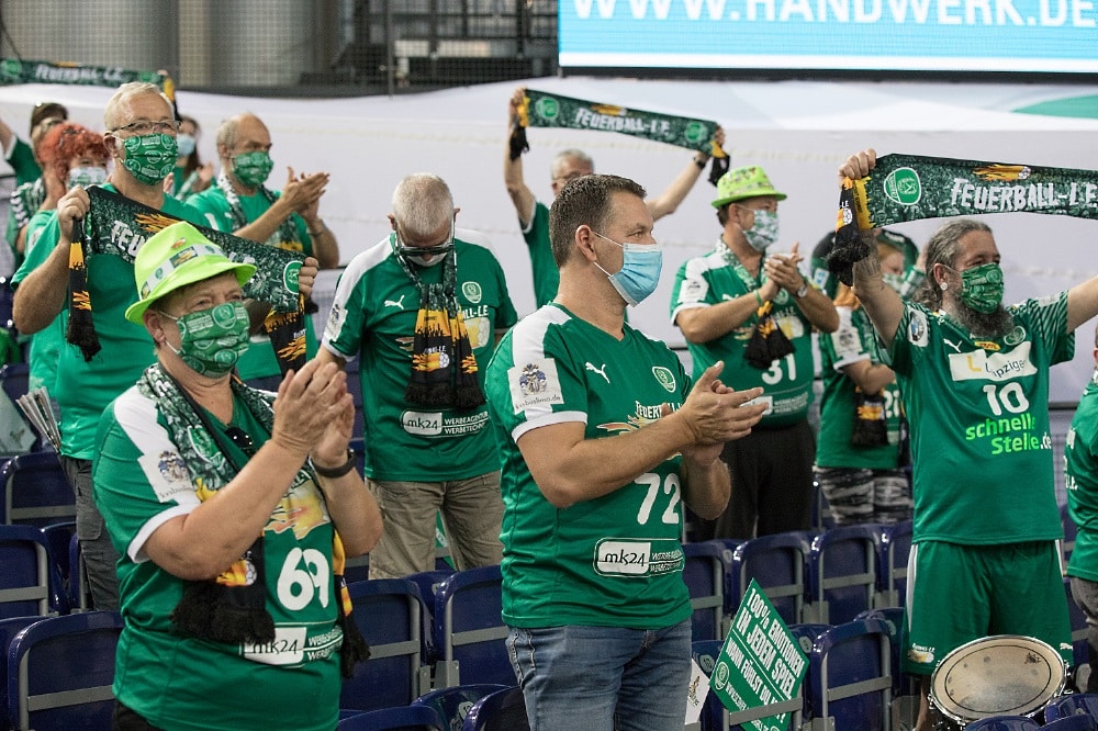 Leipziger Fans. Foto: Karsten Mann