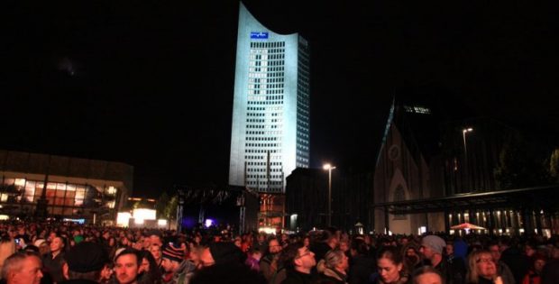 Auch in diesem Jahr wird das Leipziger Lichtfest stattfinden, allerdings unter Corona-Bedingungen. Foto: L-IZ.de