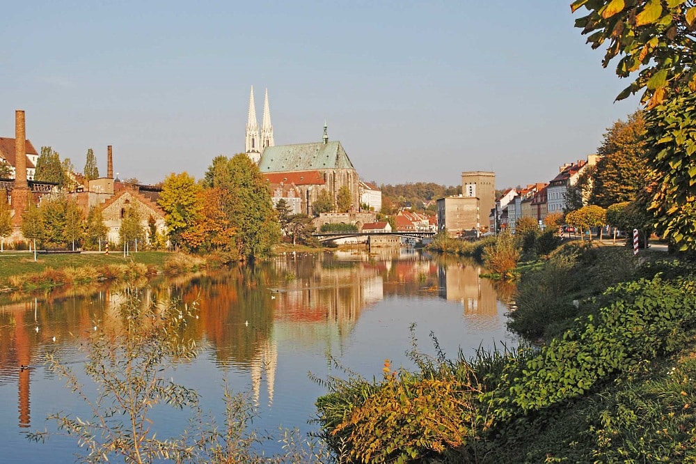 Der Oder-Neiße-Radweg führt durch die Europastadt Görlitz. Foto: Europastadt GörlitzZgorzelec GmbH