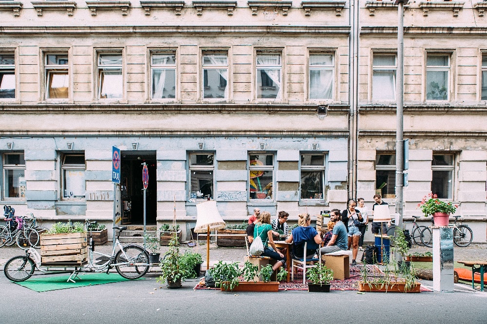 PARKing-Day. Quelle: Ökolöwe - Umweltbund Leipzig e.V.