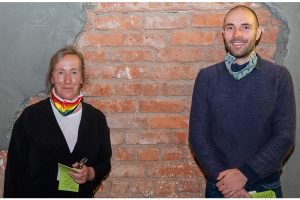 Ulrike Böhm und Matthias Jobke, Vorstandssprecher/-innen Grüne Leipzig. Foto: Henning Croissant