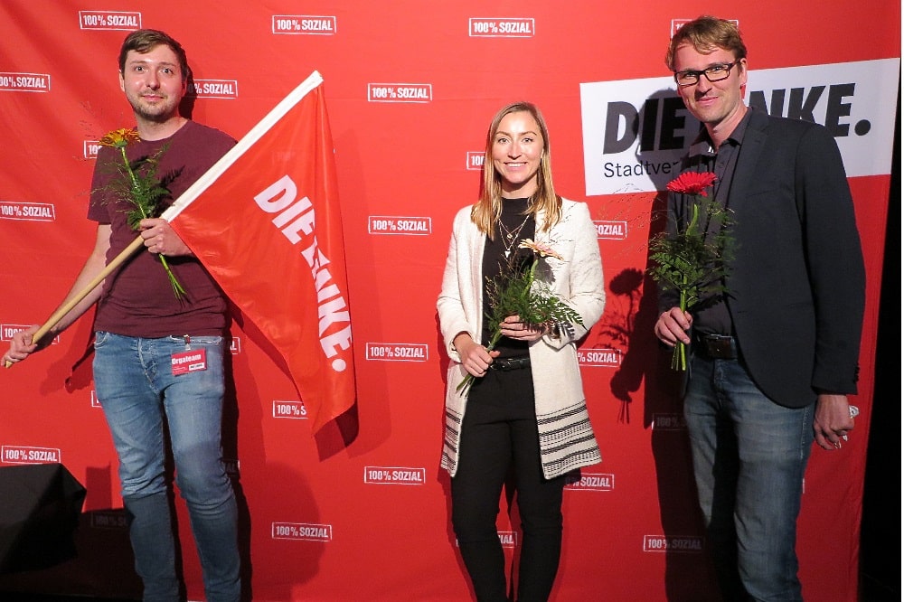 Vorsitzende Die Linke Leipzig. Quelle: Die Linke Leipzig