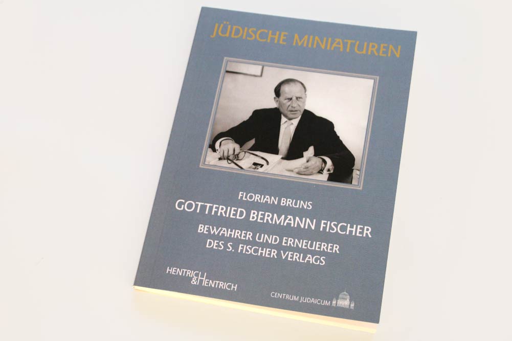 Florian Bruns: Gottfried Bermann Fischer. Foto: Ralf Julke