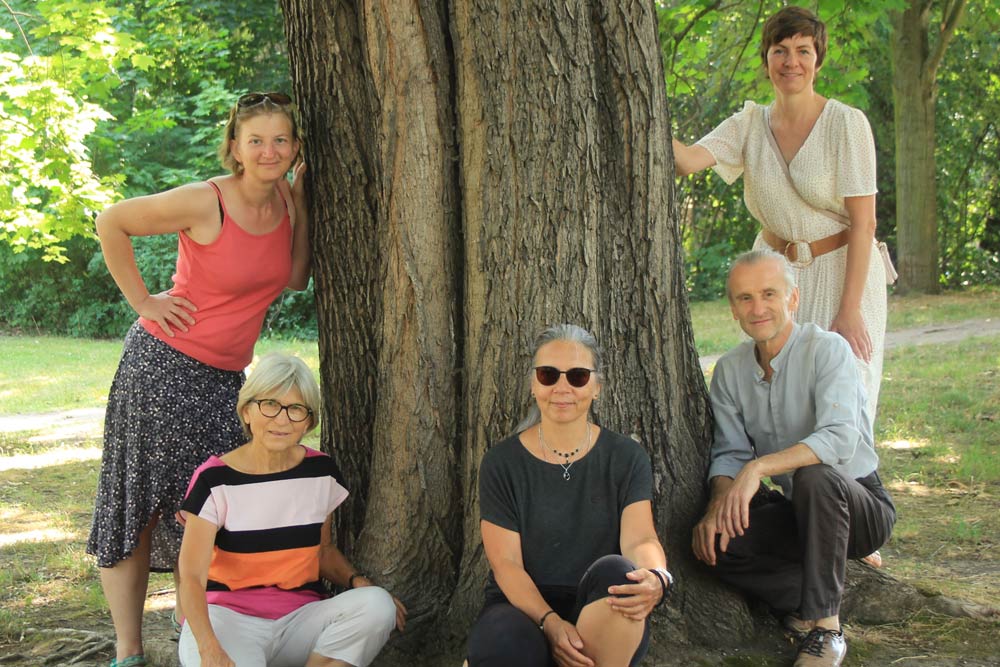 Das „Leipzig pflanzt“-Team. Foto: Omas for future