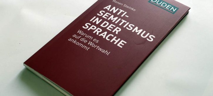 Ronen Steinke: Antisemitismus in der Sprache. Foto: Ralf Julke