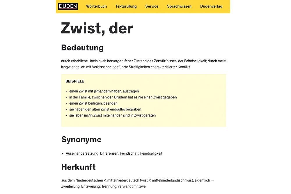 Screenshots: www.duden.de, Montage: LZ