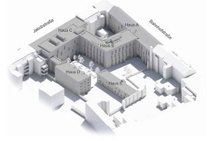 Visualisierung geplanter Gebäudekomplex Sammlungs- und Forschungsgebäude Senckenberg Görlitz © RBZ Generalplanungsgesellschaft mbH Dresden