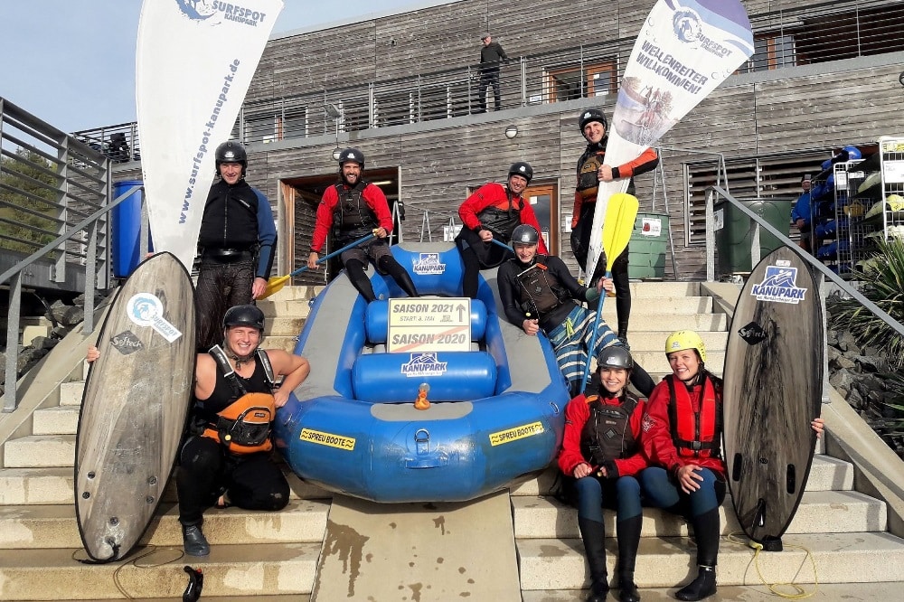 Saisonende 2020. Quelle: Kanupark Markkleeberg