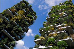 The Bosco Verticale in spring, Marco Sala, CC BY-SA 4.0, Wikimedia Commons