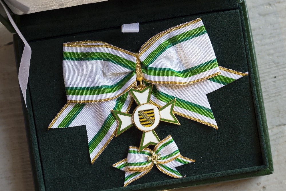 Verdienstorden des Freistaates Sachsen © Matthias Rietschel