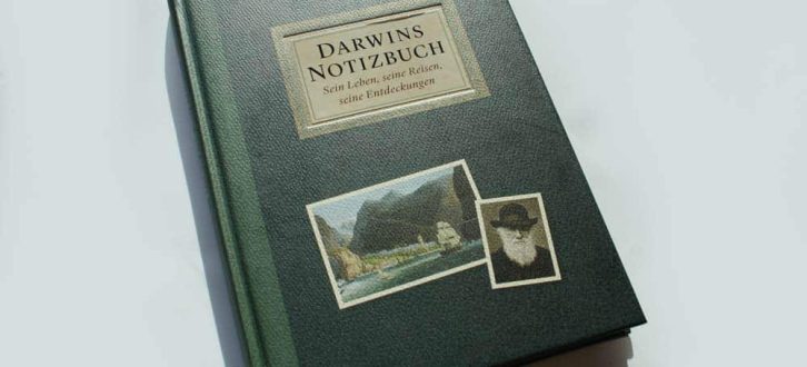 Jonathan Clements: Darwins Notizbuch. Foto: Ralf Julke