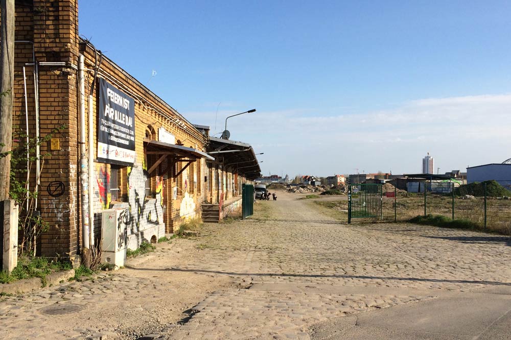 Gelände des Eutritzscher Freiladebahnhofs. Foto: L-IZ