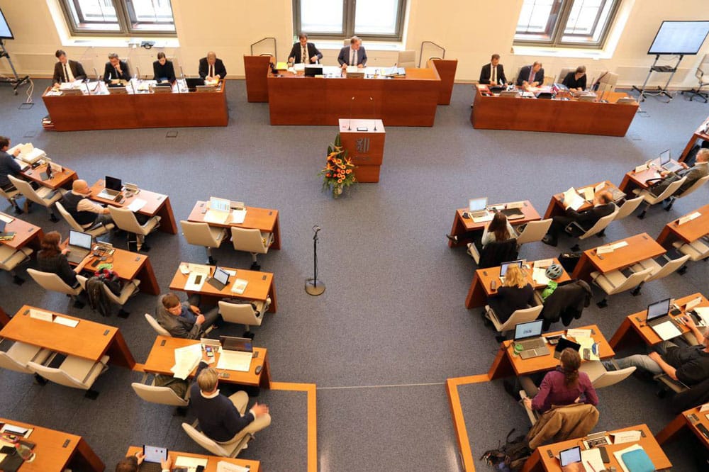 Ratsversammlung im Neuen Ratssaal. Foto: L-IZ.de