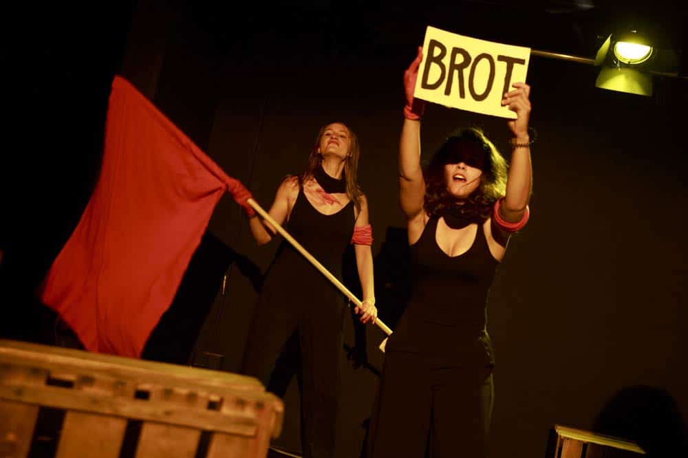 Die vergessene Revolution. Foto: nö theater