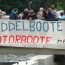 Protest gegen Motorboote am Tag Blau 2011. Foto: Gernot Borris