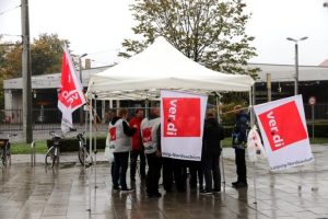Auch für Mittwoch, den 21.Oktober, ruft die Gewerkschaft ver.di zu Warnstreiks im öffentlichen Dienst auf. Foto:L-IZ