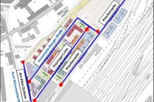 Die Vorschläge der Verwaltung für die Westseite des Hauptbahnhofs. Grafik: Stadt Leipzig