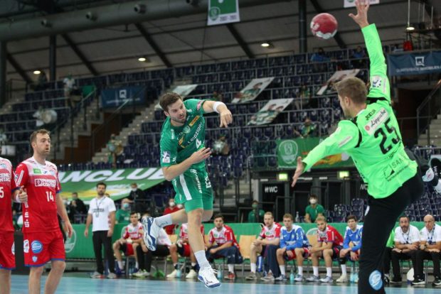 Acht Tore für den SC DHfK erzielte Patrick Wiesmach. Foto: Jan Kaefer