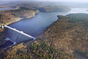 Die Rappbodetalsperre im Harz ist die größte Trinkwassertalsperre Deutschlands. Foto: André Künzelmann / UFZ