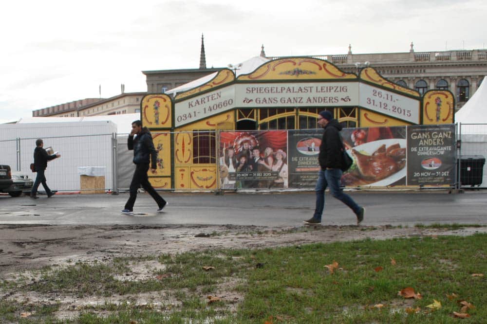 Das Spiegelzelt in den Vorjahren. Foto: Ralf Julke