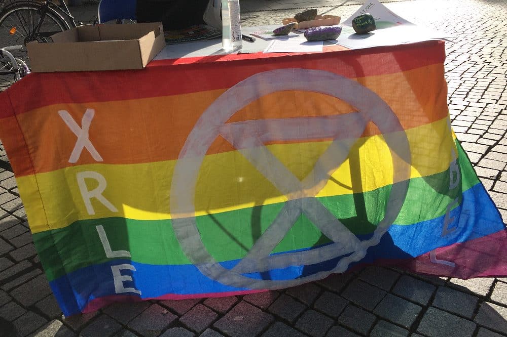 Extinction Rebellion Leipzig. Foto: L-IZ.de
